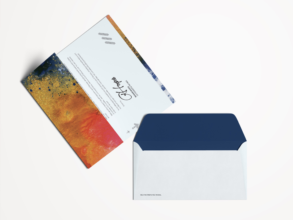 detroit graphic design branding identity system letter color envelope